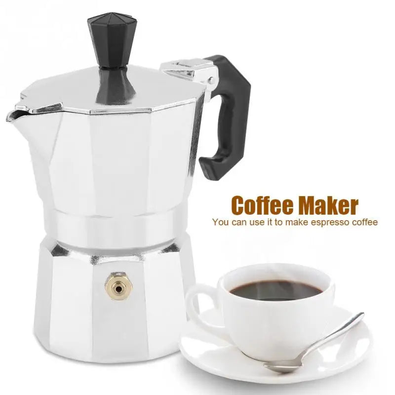 Aluminum Italian Type Moka Pots Espresso Coffee Maker