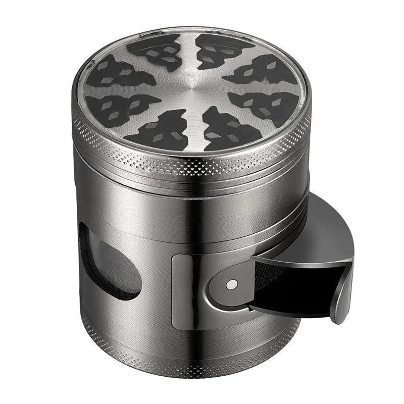 60MM 4-Layer Zinc Alloy Tobacco Grinder
