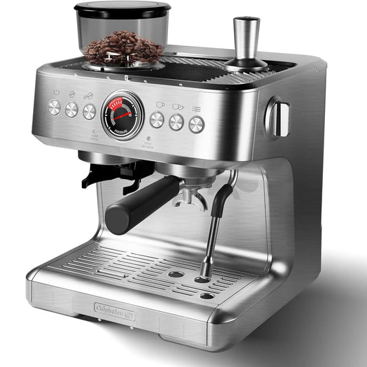 Espresso Machine with Grinder