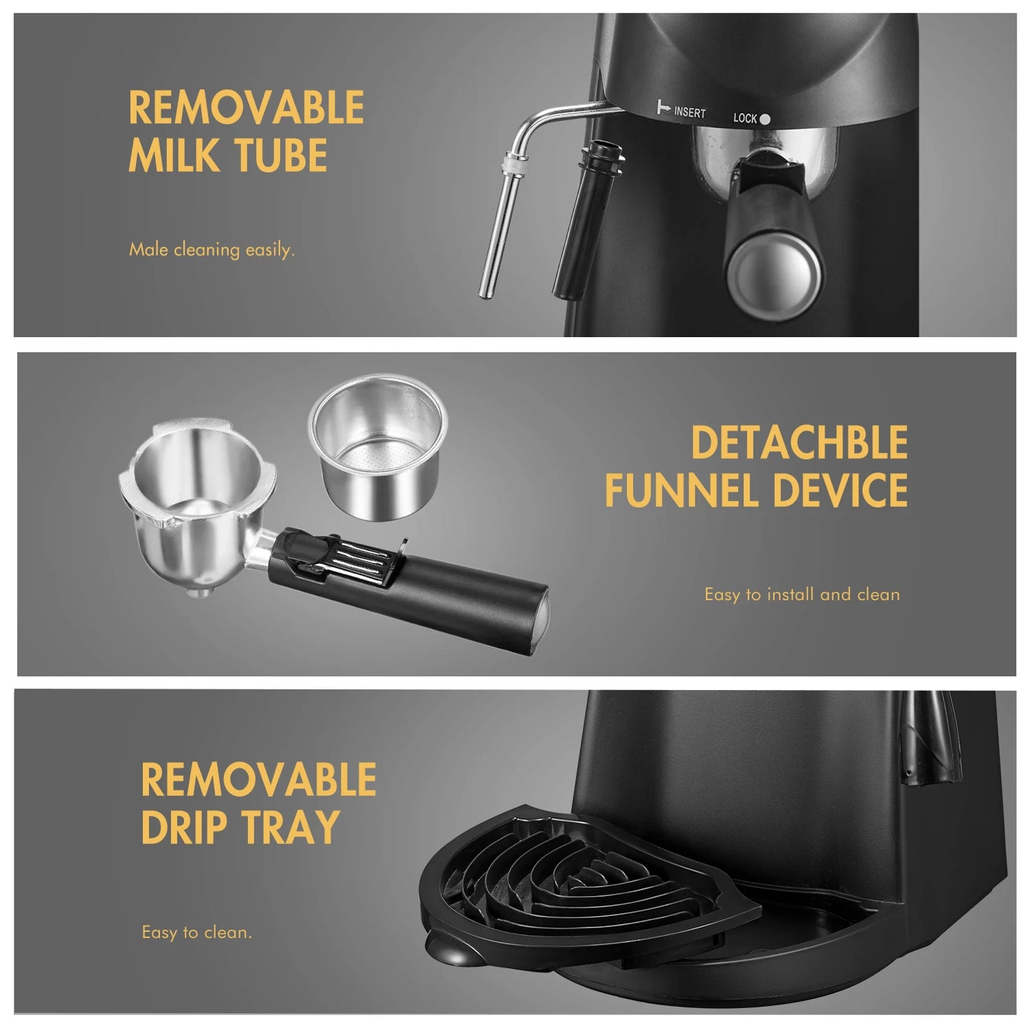 3.5 Bar Espresso Coffee Maker