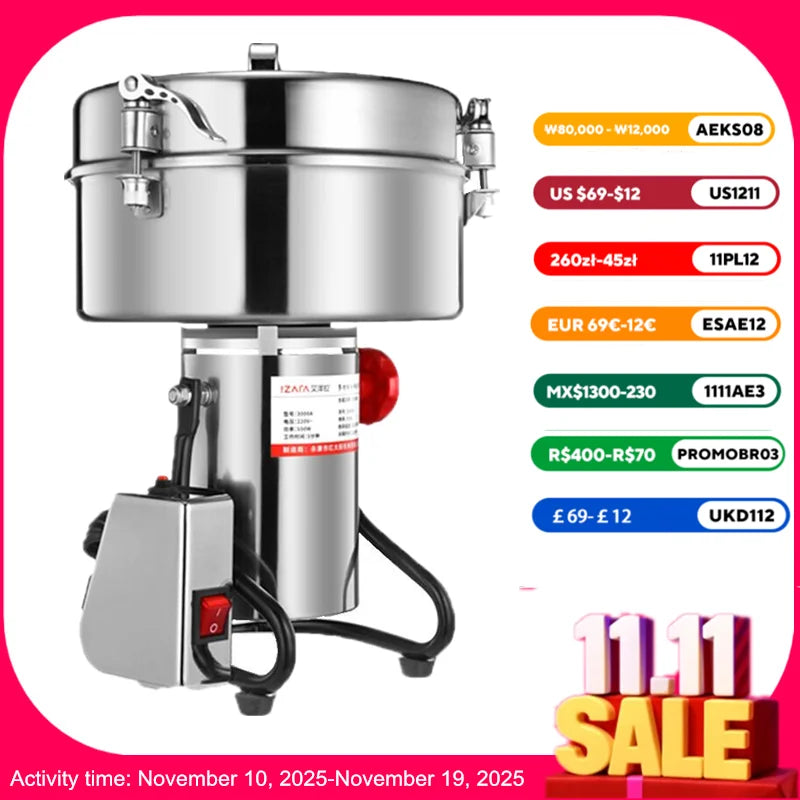 4500G Commercial Grain Grinder